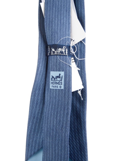 Hermès Silk Patterned Tie