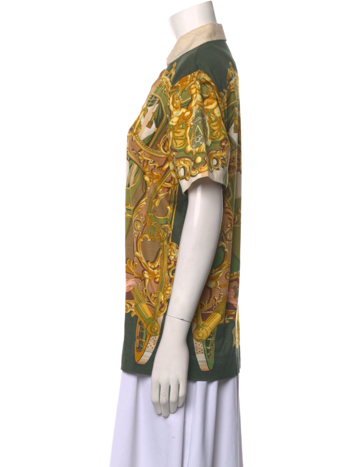 Hermès Vintage Late 1960's - Early 1970's Blouse