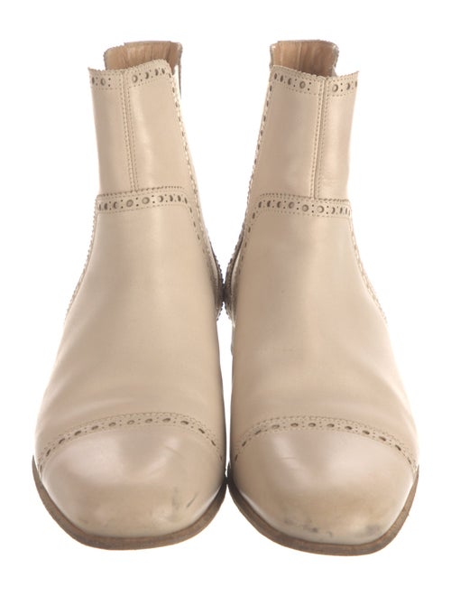 Hermès Brighton Brogue Leather Chelsea Boots
