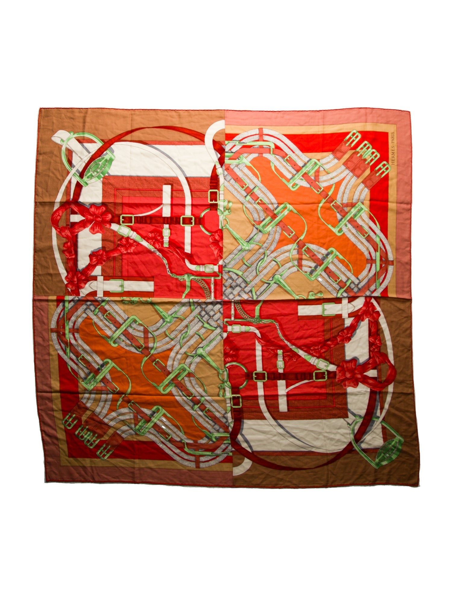 Hermès Grand Manége à Jouets Shawl