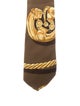 Hermès Pattern Print Silk Tie