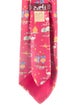 Hermès Pattern Print Silk Tie