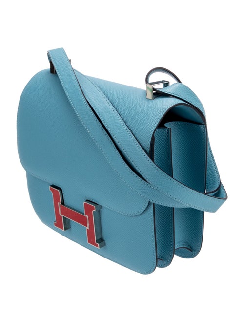Hermès Epsom Enamel Constance 24