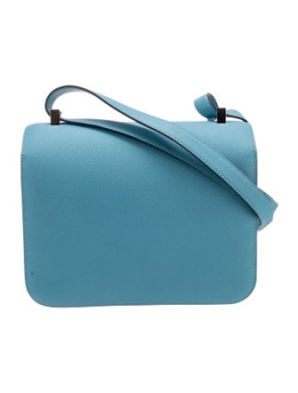 Hermès Epsom Enamel Constance 24