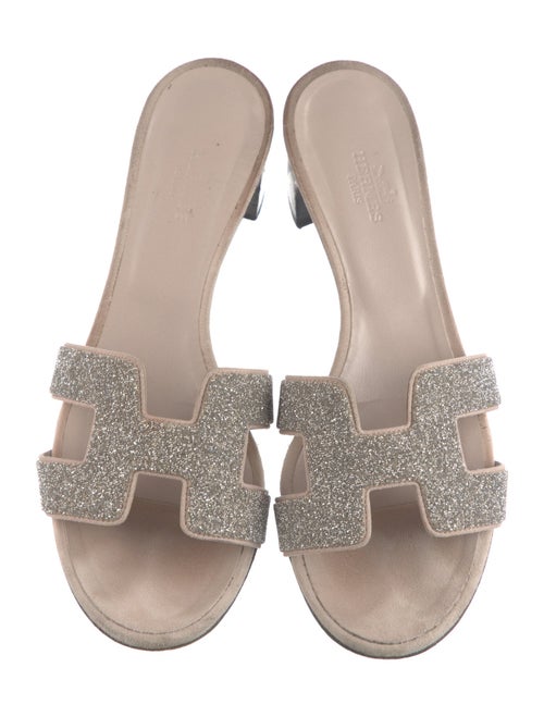 Hermès Oasis Suede Slides