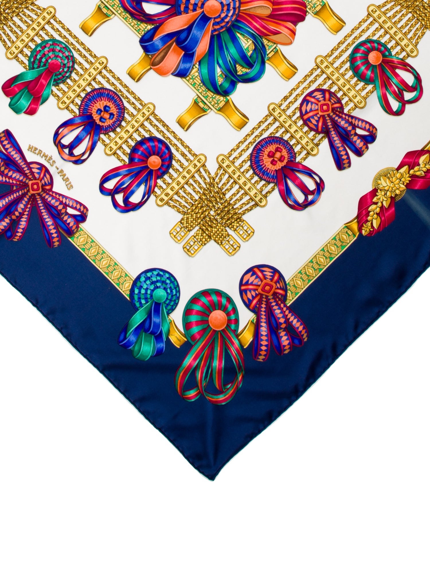Hermès Les Rubans du Cheval Silk Scarf