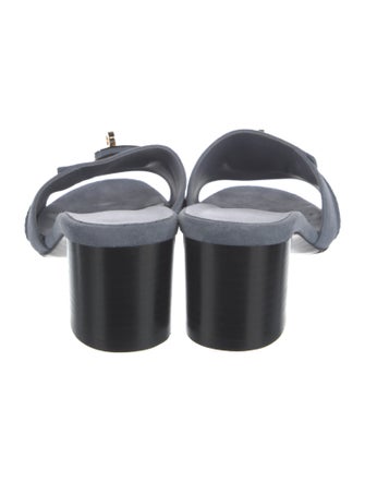 Hermès Gigi 50 Suede Slides