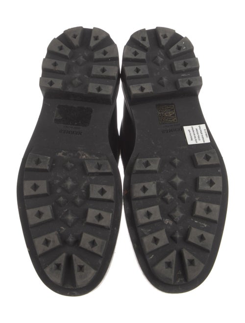 Hermès Funk Leather Combat Boots