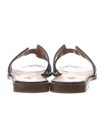 Hermès Oran Alligator Slides