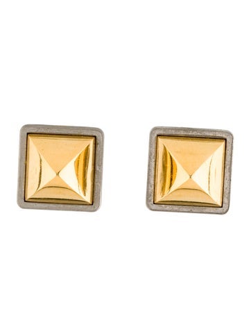Hermès Clip-On Vintage Médor Earrings