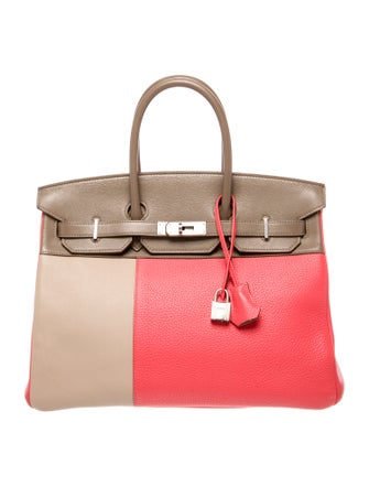 Hermès Clemence Cascade Birkin 35