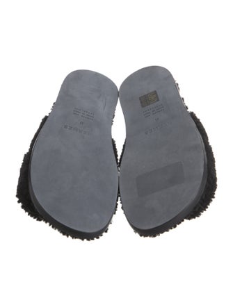 Hermès Izmir Shearling Slides