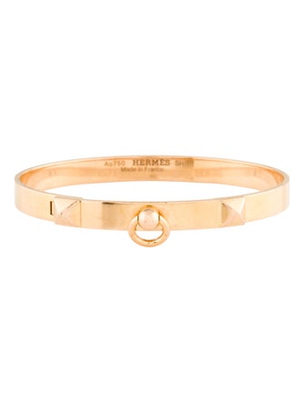 Hermès 18K Collier de Chien Small Model Bracelet