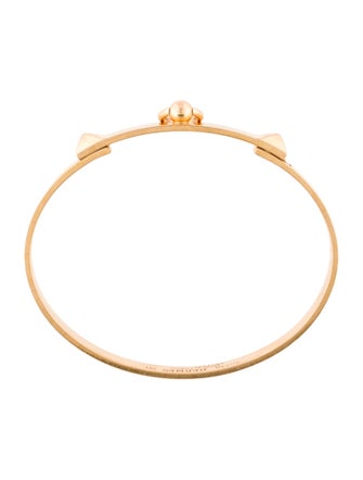 Hermès 18K Collier de Chien Small Model Bracelet