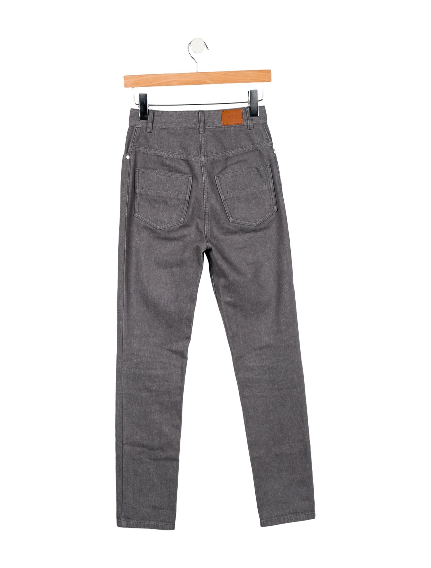 Hermès High-Rise Straight Leg Jeans