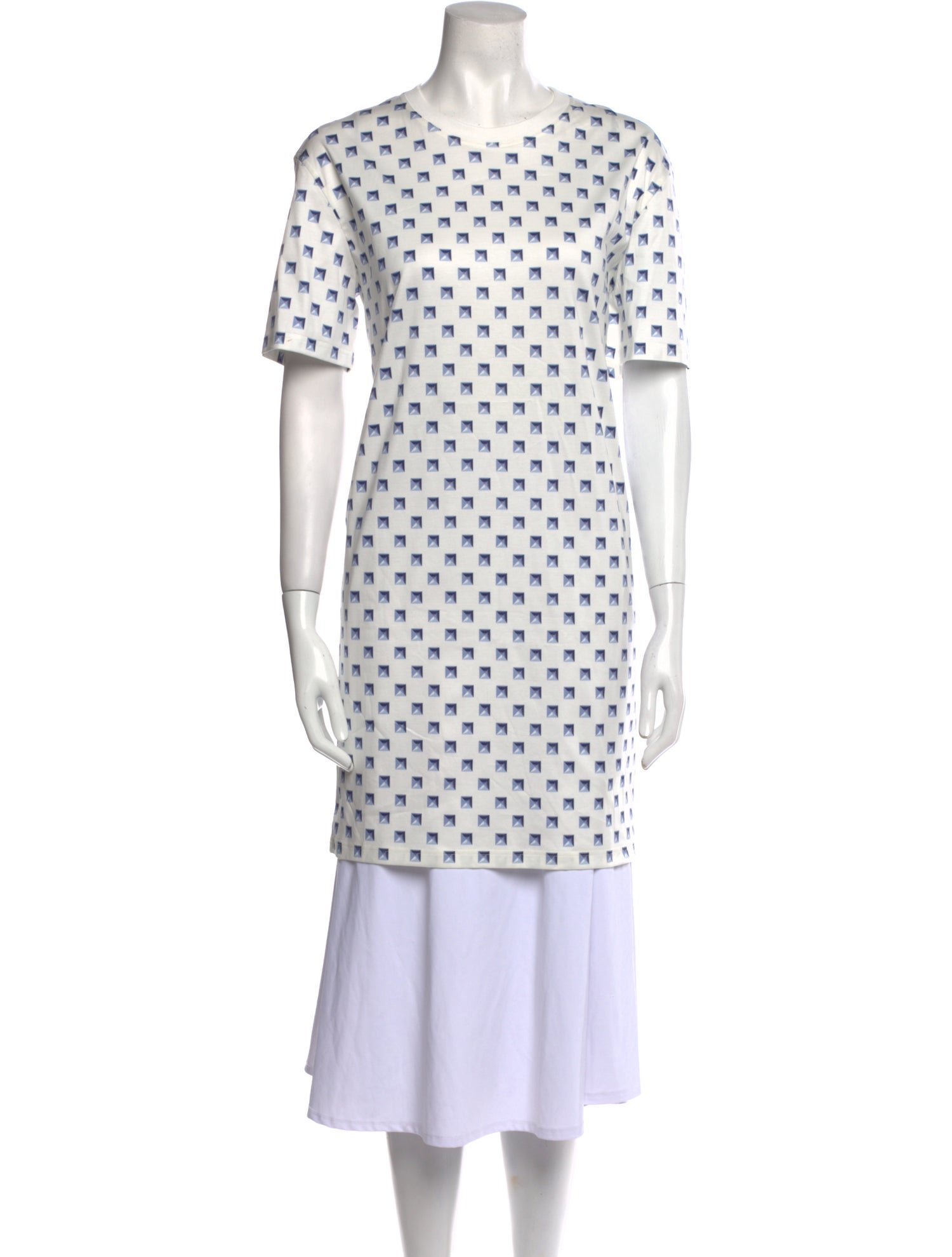 Hermès Printed Mini Dress