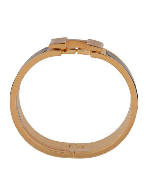 Hermès Enamel Clic Clac H Bangle