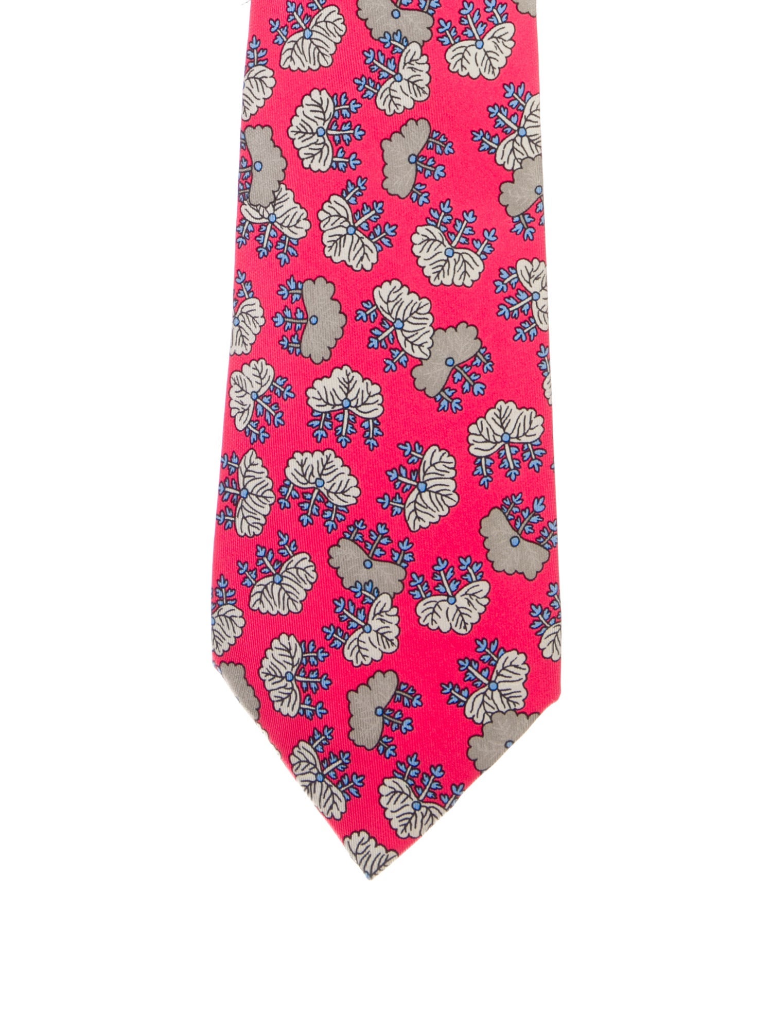 Hermès Silk Patterned Tie