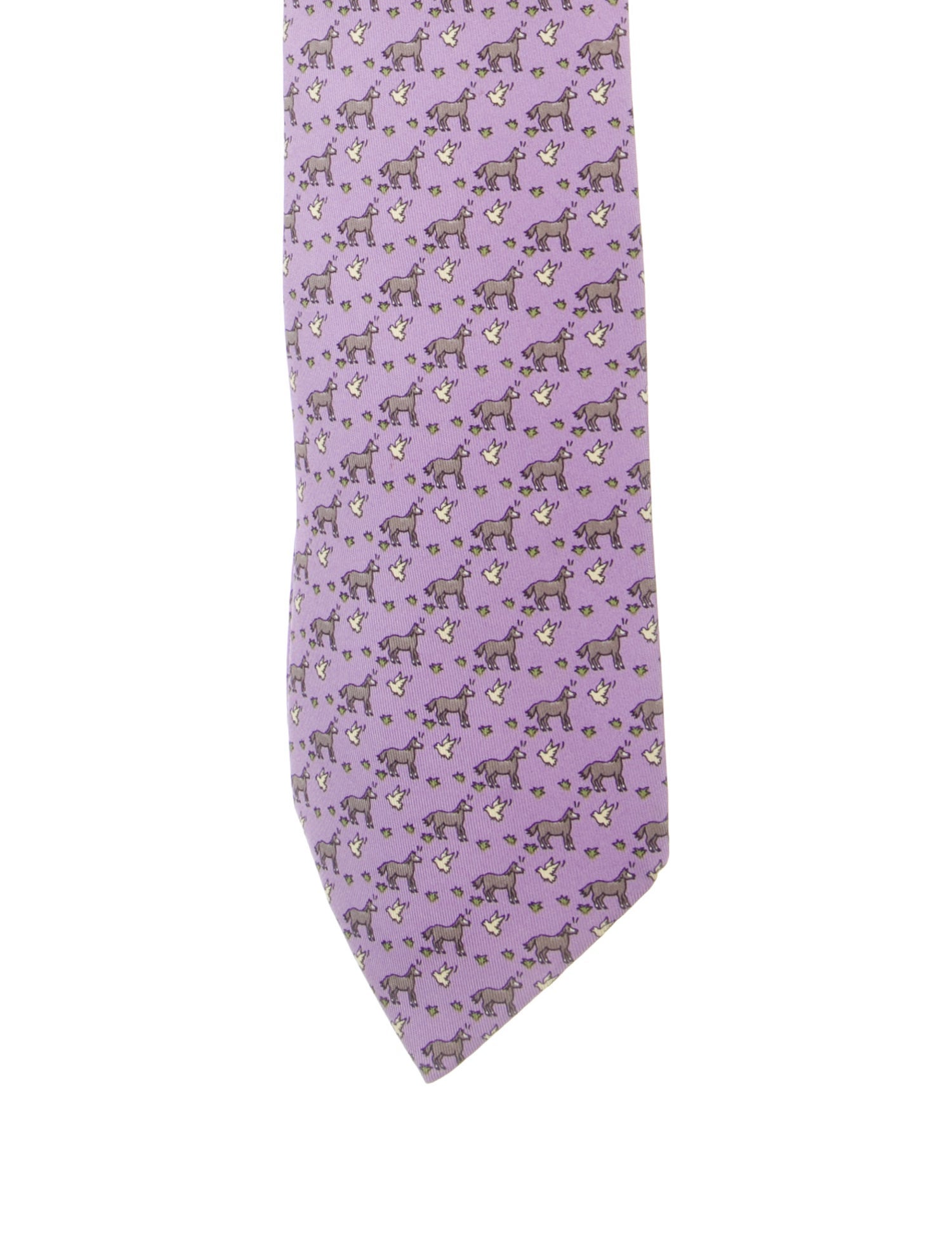 Hermès Silk pattern tie