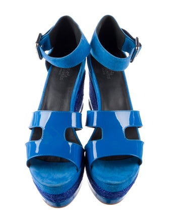 Hermès Ilana Suede Espadrilles