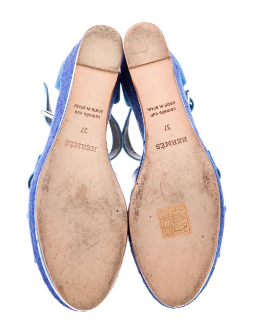 Hermès Ilana Suede Espadrilles