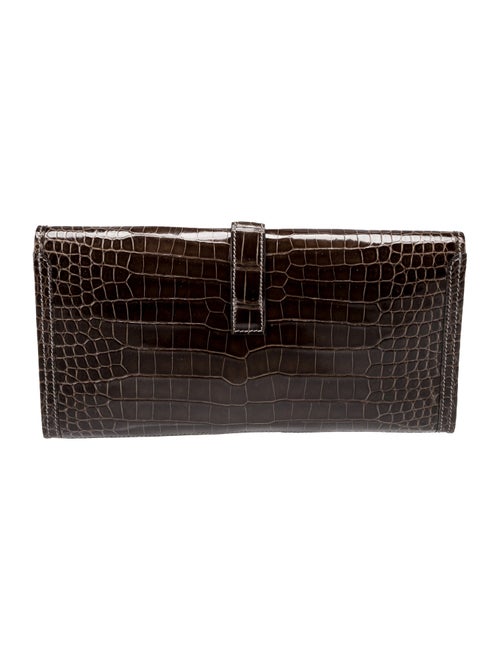 Hermès Shiny Crocodile Niloticus Jige Elan 29