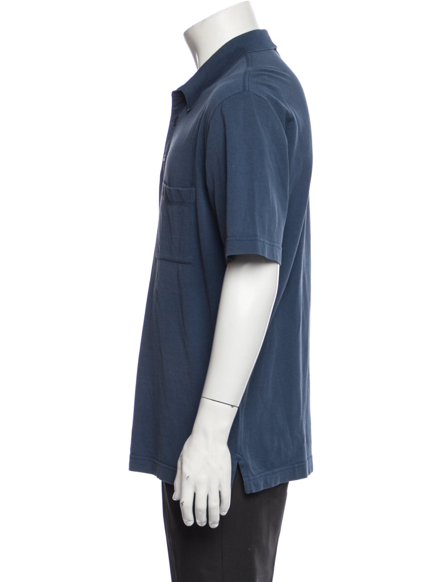 Hermès Collar Short Sleeve Polo Shirt