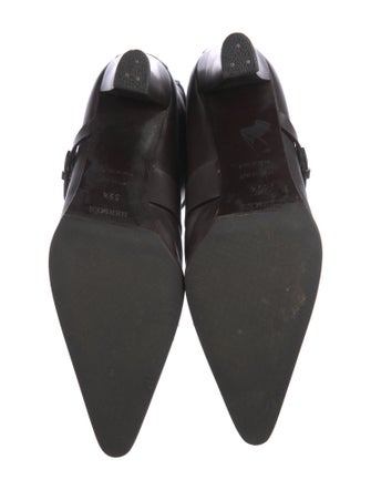 Hermès Leather Leather Trim Embellishment Boots