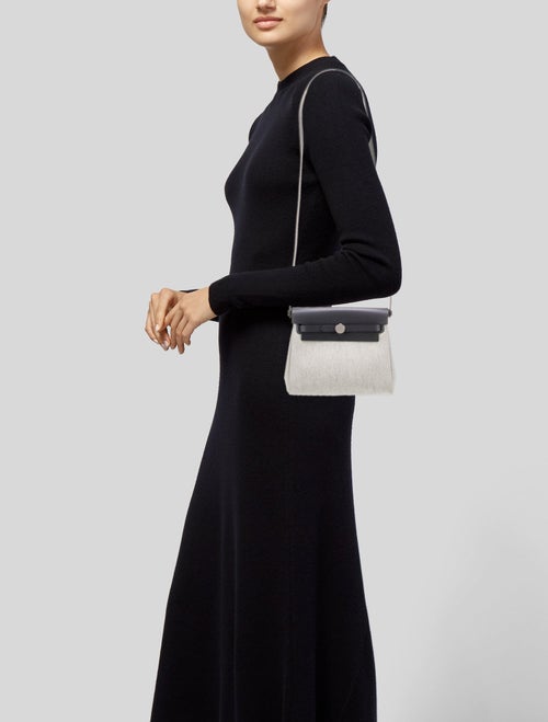 Hermès 2025 Toile & Vache Hunter Mini Herbag Zip 20