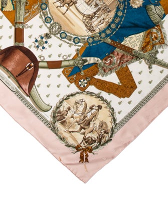 Hermès Napoléon Jacquard Silk Scarf