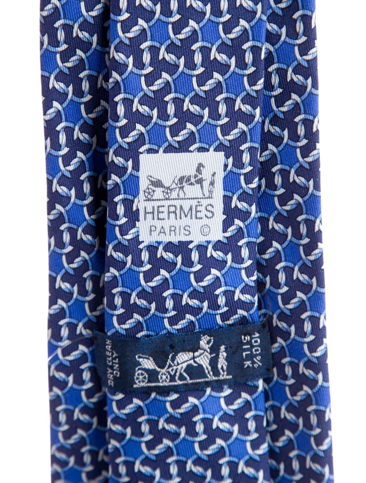 Hermès Silk pattern tie