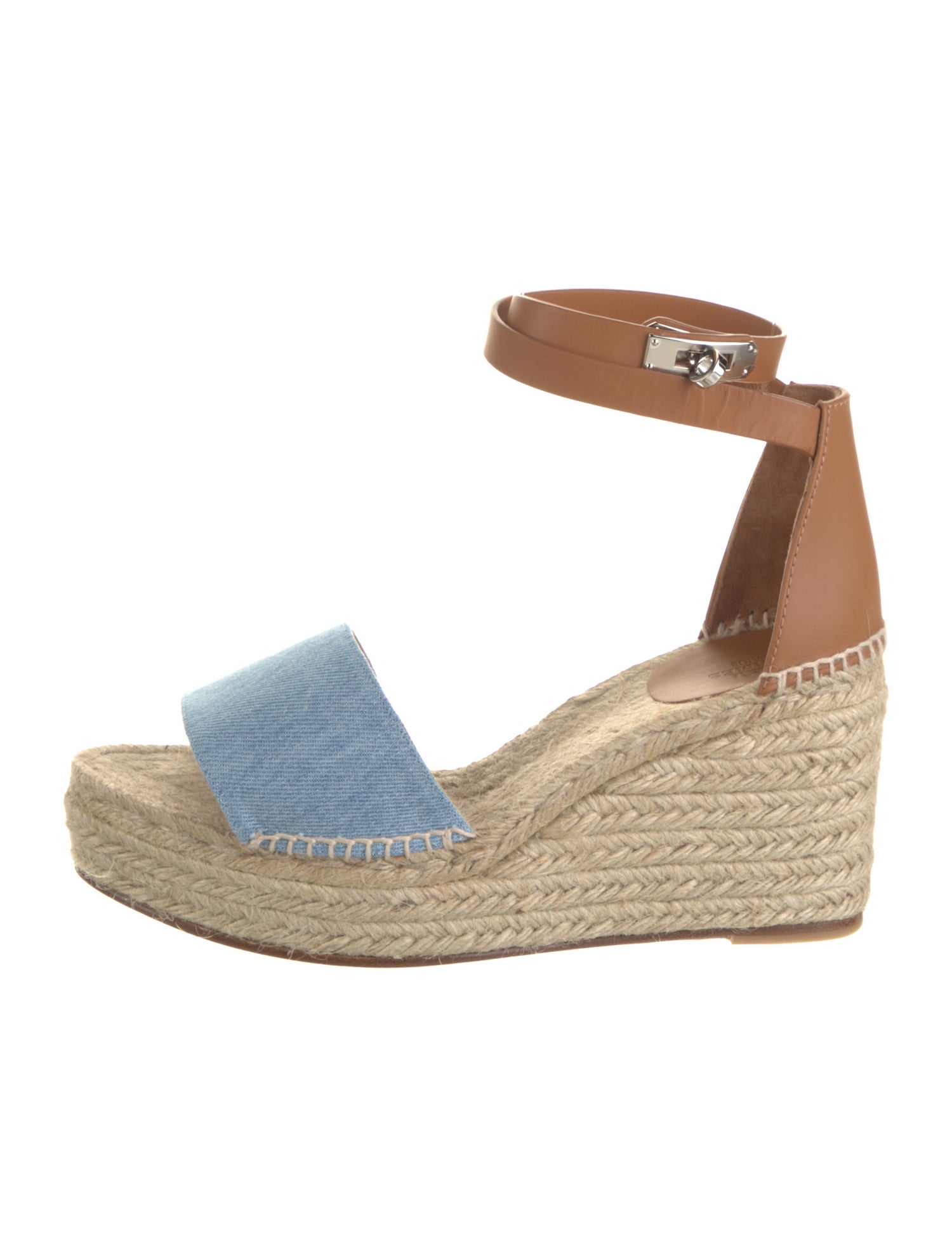 Hermès Tipoli Denim Espadrilles