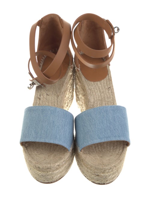Hermès Tipoli Denim Espadrilles
