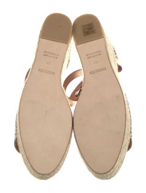 Hermès Tipoli Denim Espadrilles