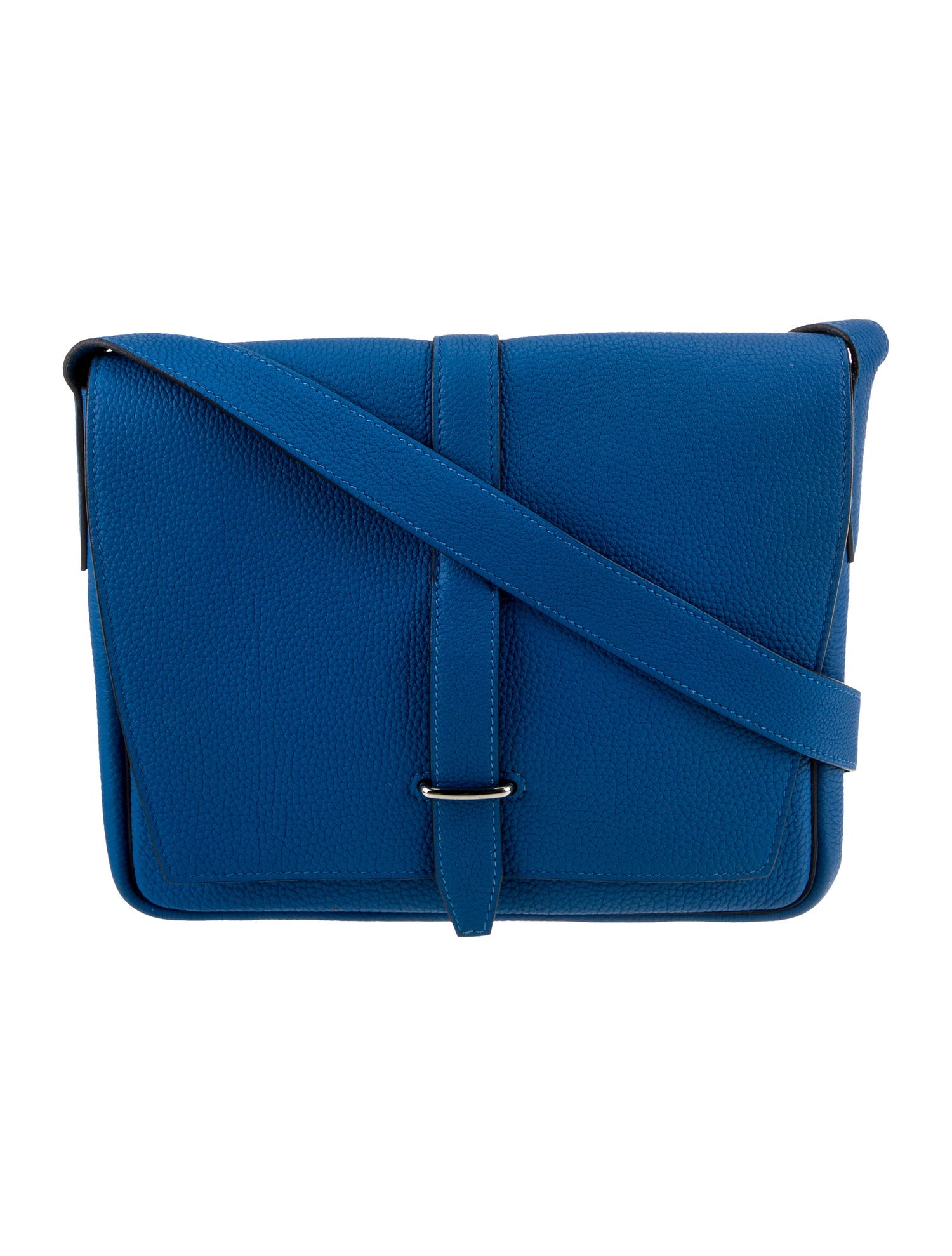 Hermès Togo Steve Light Junior Messenger Bag