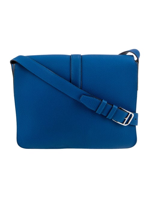 Hermès Togo Steve Light Junior Messenger Bag