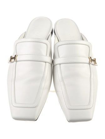 Hermès Groupie Leather Mules