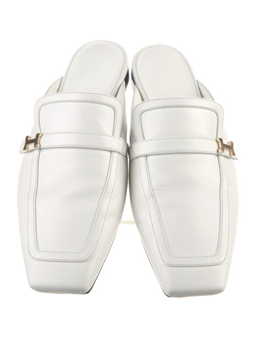 Hermès Groupie Leather Mules
