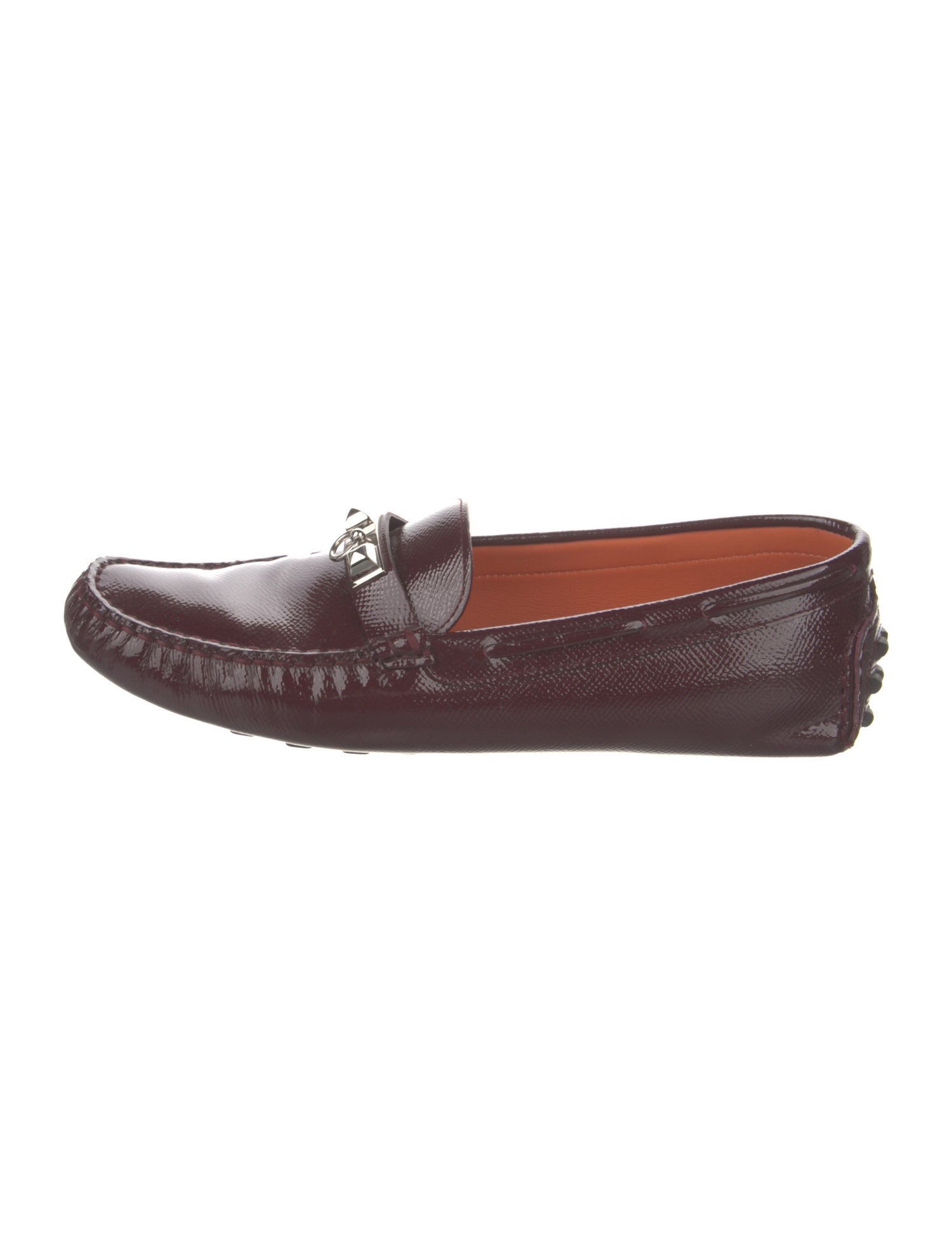 Hermès Irving Patent Leather Loafers