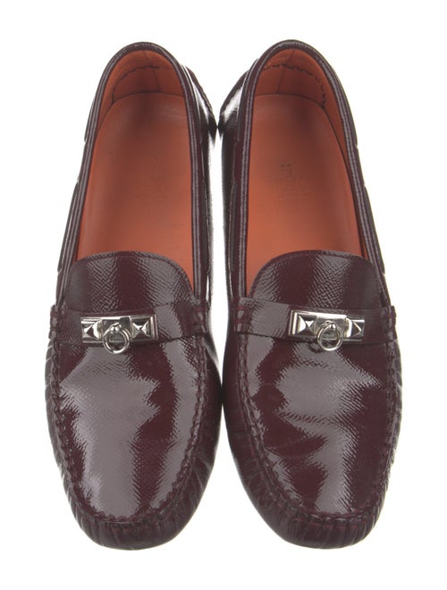 Hermès Irving Patent Leather Loafers