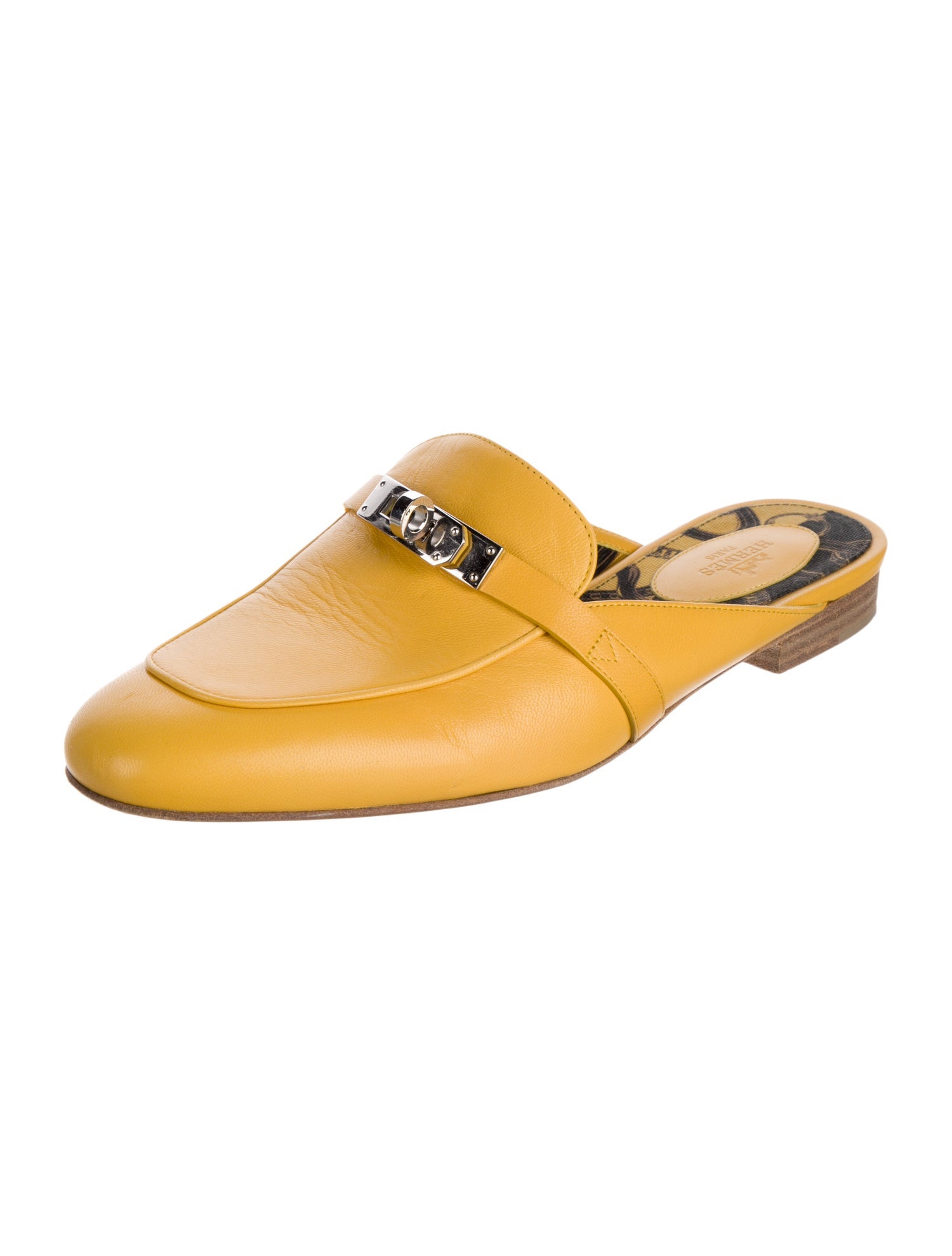 Hermès Oz Leather Mules