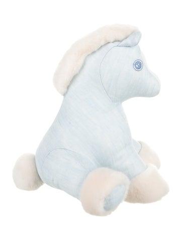Hermès Decorative Accents Baby Hermy Linen Plush