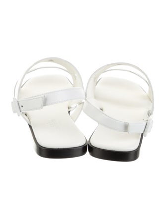 Hermès Grace Chaîne d'Ancre Insignia Slingback Sandals