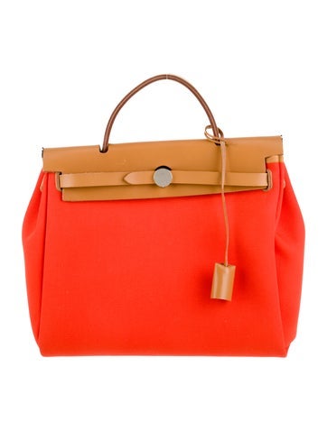 Hermès Handle Bags Toile Herbag Zip 31