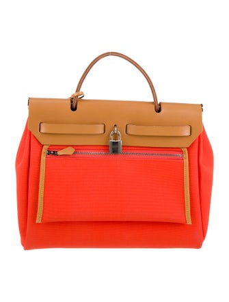 Hermès Toile Herbag Zip 31