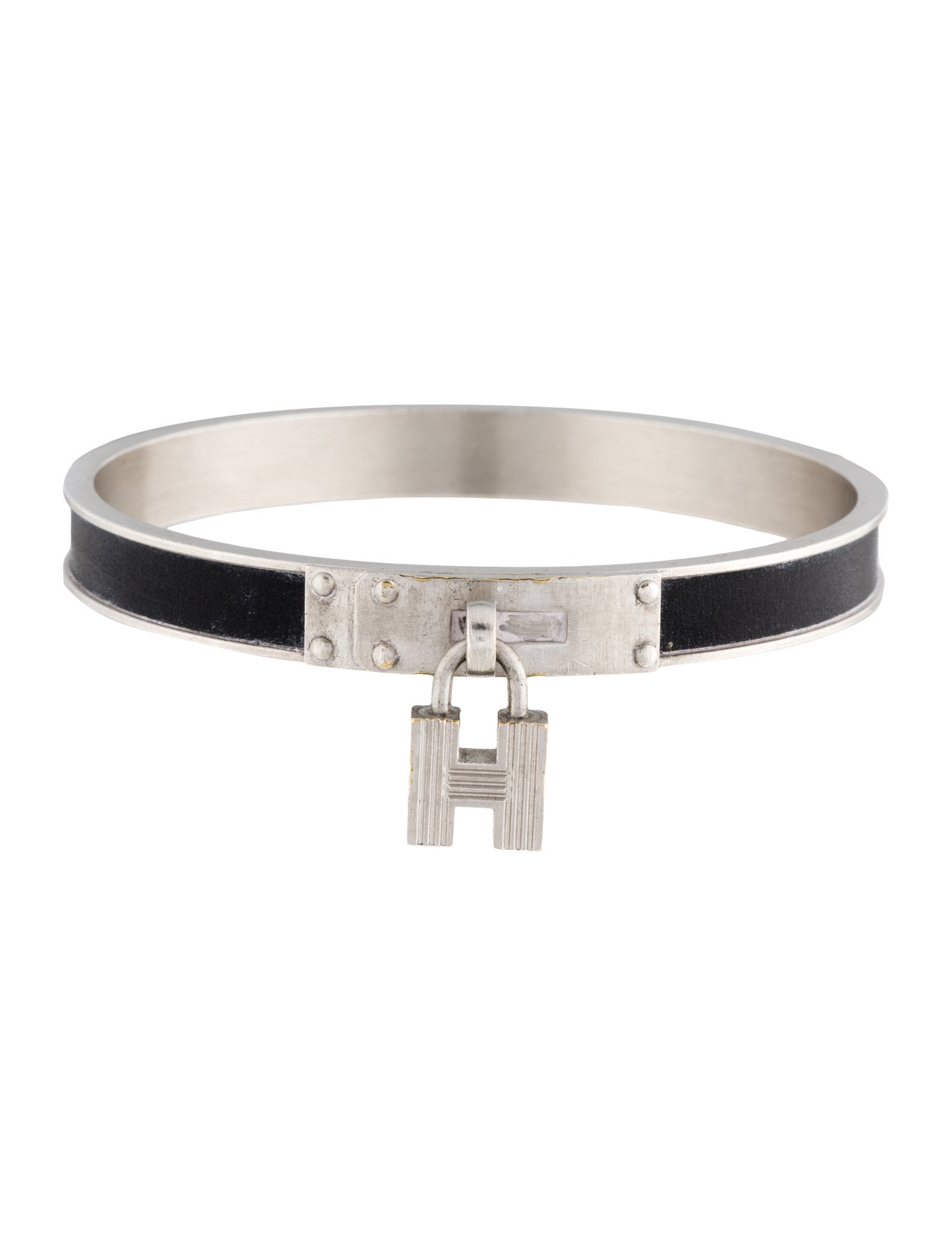 Hermès Kelly Cadena Lock Bangle Bracelet
