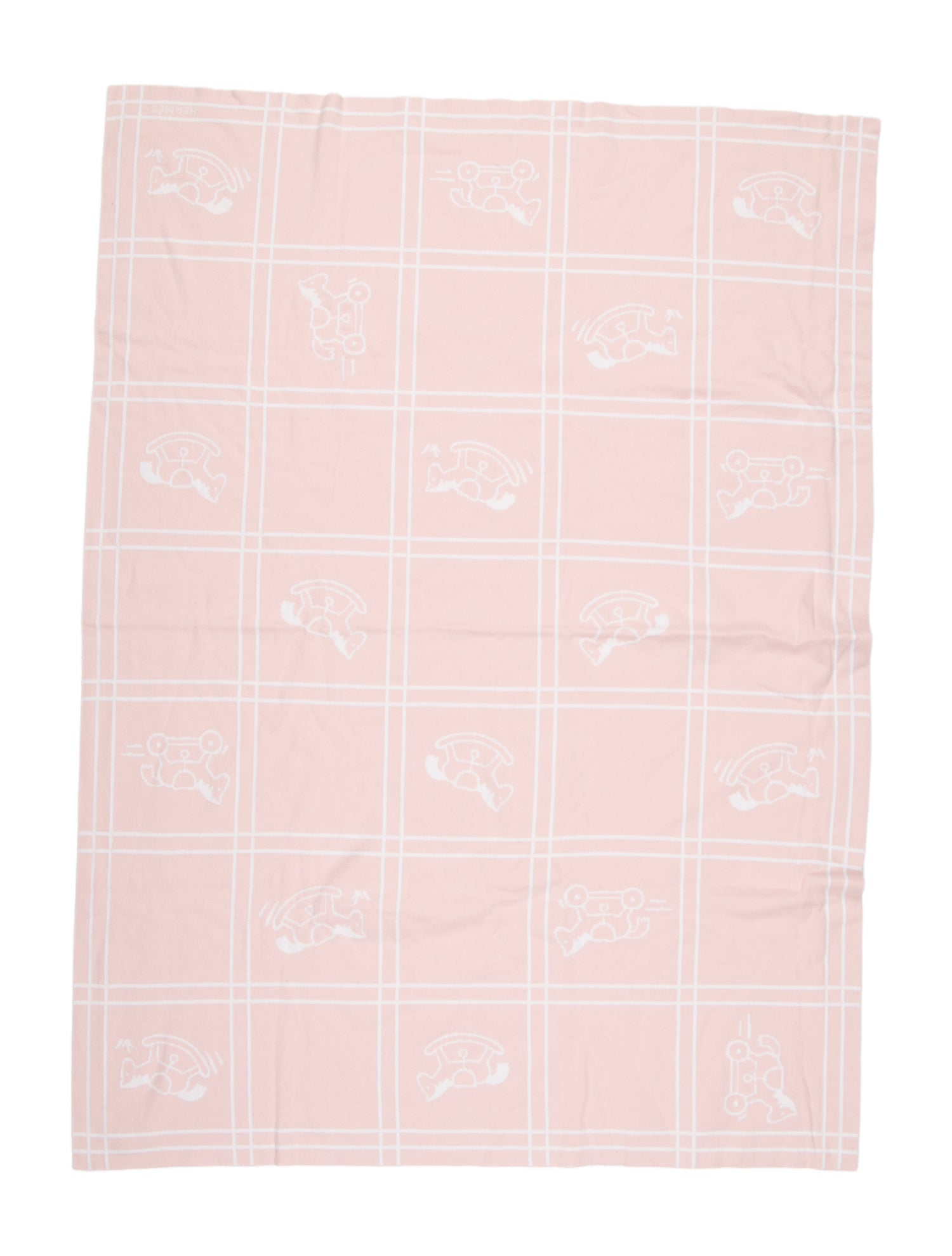 Hermès Infants' Printed Baby Blanke
