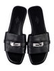 Hermès Giulia Leather Slides