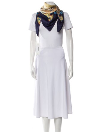 Hermès Cavaliers Peuls Silk Scarf