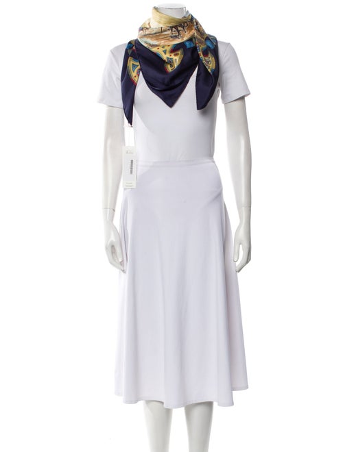 Hermès Cavaliers Peuls Silk Scarf